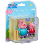 Character Options - Peppa Pig Twin Figure Pack Living Room Scene Card / from Assort (English)
