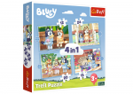 Puzzle 4in1 Bluey and Her World Trefl 34637