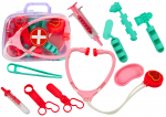 Baby First Aid Kit Medical Tools In Pink Suitcase