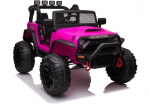 Divvietīgs bērnu elektromobilis Jeep JC666 Rose