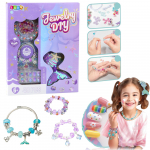 Beauty Set Jewelry Bracelet Beads Hairpin Mermaid Tail 48pcs