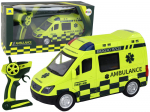 Remote Controlled Yellow Ambulance With Lights