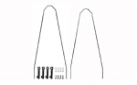 Porilaua kinnitushoidikud SKS 28" Velo Urban + Trekking