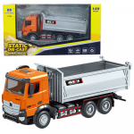 Truck Dumper Metal Huina Orange 1:50