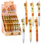 Capybara Gel Pen Blue Ink 0.5mm 14cm Mix