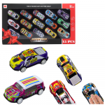 Set of Car Springs Cars With Drive Colorful 15 Pieces