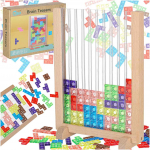 Puzzle tetris pastāvīga spēle