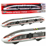 Express Passenger Train Opening Doors Lights Sounds