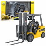 Metal Forklift Moving Forks Huina Yellow 1:50
