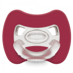 Smart pacifiers Glee 0-2m red