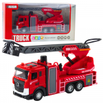 Fire Truck with Boom Hose Water Spray Lights Sounds
