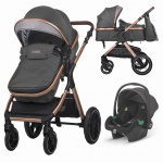 Convertible travel system 3in1 Coccolle Melora Diamond black