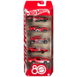 HW Basic Car Mattel 80th 5-Pack JGK08