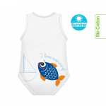 Growing body Bio Cotton Summer 0-36m fish
