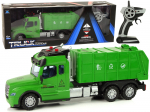 Radiovadāmā ma&scaron;īna ar pulti Garbage Truck Green