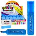 Highlighter Marker For Notes School Office Neon Intense Blue