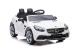 Divvietīgs bērnu elektromobilis Mercedes SLC 300 White