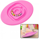 Sensory Balancing Board For Children Rubber Balls 5pcs Pink