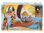 Mattel - Disney Vaiana 2 Vaiana s Adventure Canoe With Mini Doll