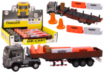 Truck With Trailer 1:24 TIR Car Truck Accessories Sounds