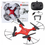 Y20 UFO Remote Controlled Drone Lights 360&deg; Rotation Red