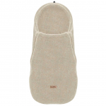 Wool footmuffs mini Sierra 0-18m beige