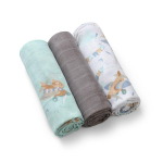 BabyOno bambusest suulapid 3tk, Grey 286408