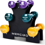 MENCIRO hantlite komplekt (1 kg, 1,5 kg ja 2 kg)