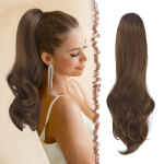 FESHFEN Laineline hobusesaba juuksepikendus 50cm &ndash; Multi Brown