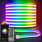 AILBTON 10 m RGB neon LED valguskett, appi ja puldiga