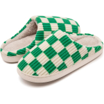 Rohelised ruudulised memory foam sussid, 40/41