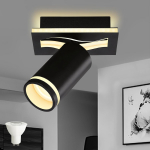 Must LED laespot 7W+6W GU10, p&ouml;&ouml;ratav 3000K