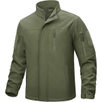 Meeste tuulekindel softshell-jope TACVASEN - Armee roheline