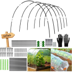 Tugevad taimetoed klaaskiust tunnel-raamide komplekt (18 tk) k&otilde;rgpeenrale