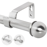 Eson Casa reguleeritav kardinapuu, niklist, 70-120 cm