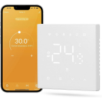 MIUCDA nutikas elektriline p&otilde;randak&uuml;tte WiFi termostaat must