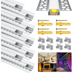 LED kipsplaadi profiil 18 mm ribadele, 10 x 1 m