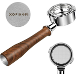 P&otilde;hjata 58 mm portafilter Gaggia masinatele, p&auml;hklipuust k&auml;epide