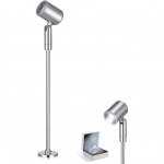 V&auml;ike LED-prožektor vitriini ja kapi jaoks, h&otilde;bedane 21.5 cm
