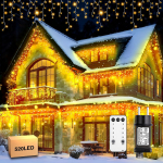 LED-j&auml;&auml;purikate valguskett 15m 520 LED-iga, soe valge