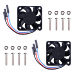 GeeekPi 2tk Raspberry Pi PWM ventilaator (40mm, 5V)