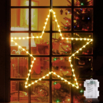 GlobaLink kokkupandav LED-j&otilde;ulut&auml;ht 50 cm, 70 LED-i