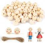 Naeratavate n&auml;gudega puidust helmed