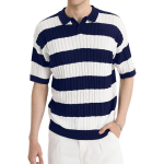 HYPESTFIT meeste V-kaelusega slim-fit polo s&auml;rk, S-XL L