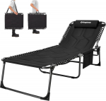 KingCamp lai volditav p&auml;ikesevoodi 5 asendiga, 200x68 cm