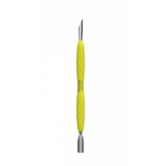 Staleks Uniq 10 Type 2 Manicure Pusher Gummy Manik&uuml;&uuml;rivahend k&uuml;&uuml;nenahkade hooldamiseks Yellow