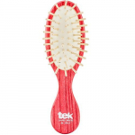 Natural Small Purse Hairbrush Juuksehari Punane