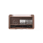 W7 cosmetics Brow Parlour Duo Eyebrow Powder Kulmupuuder 4g Dark Brown