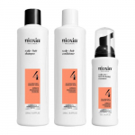 System 4 Kit Juuksehoolduskomplekt tugevalt h&otilde;renevate juuste jaoks 150ml+150ml+40ml