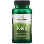 SWANSON Kelp Tyroid Support Iodine Source Looduslik jood 250 tabletti